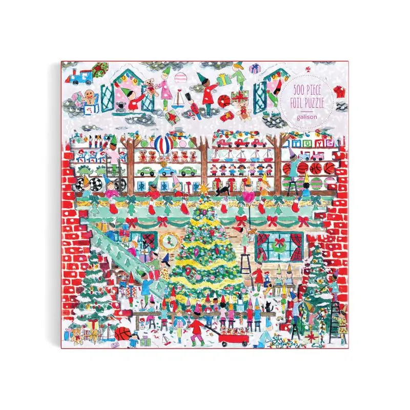 500pc Foil Puzzle - Michael Storrings Toy Workshop