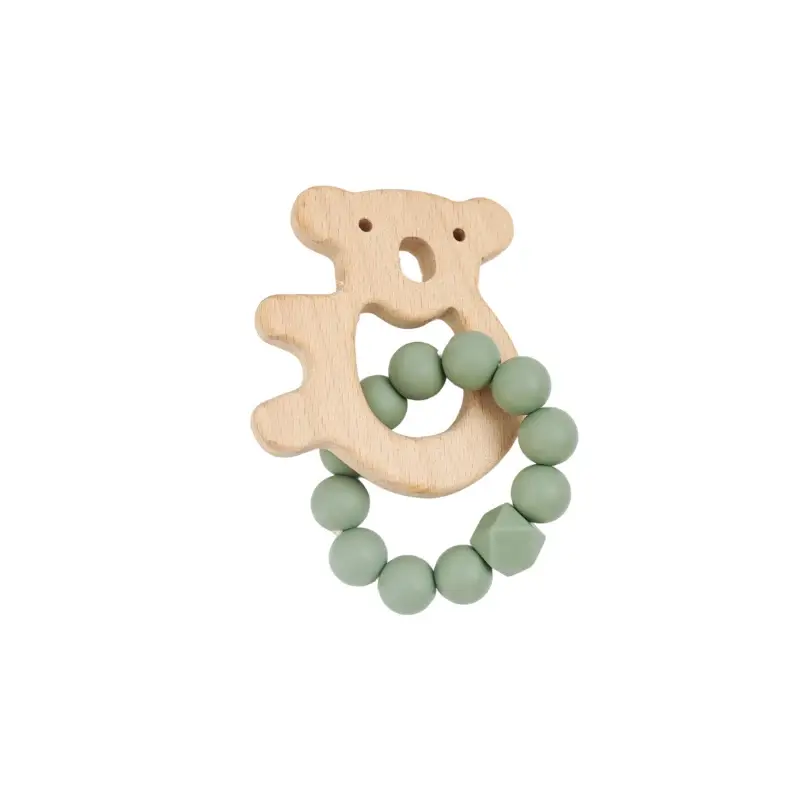 Beechwood Teether Koala Sage Green