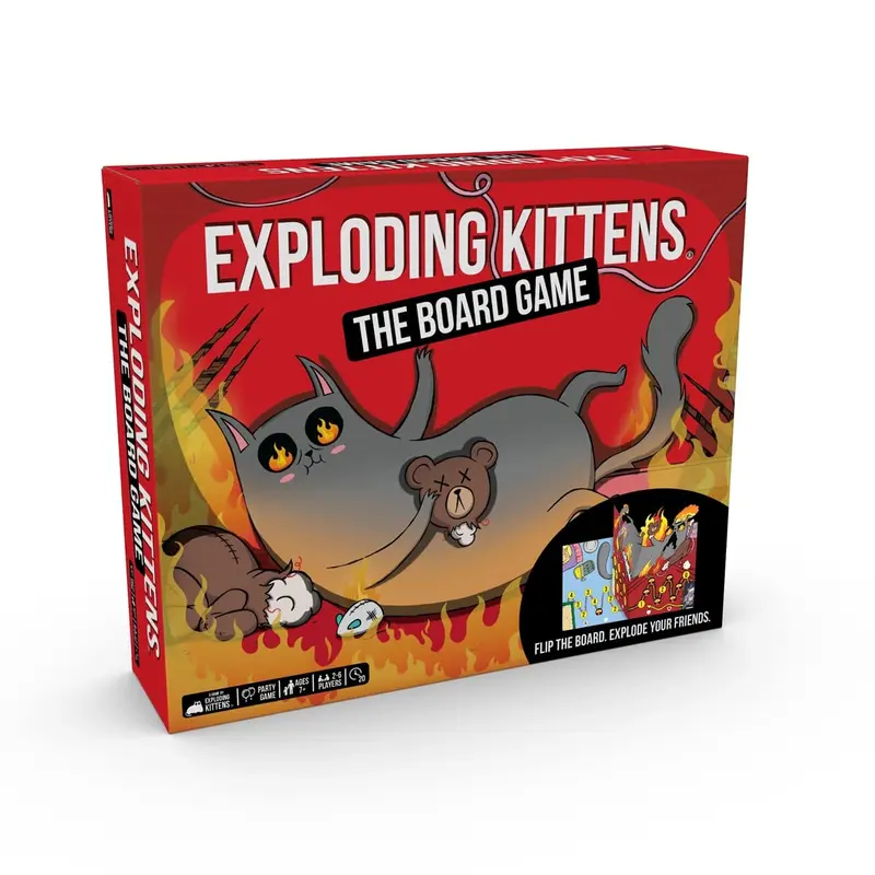 Exploding Kittens The Board Game: Super Fan Edition