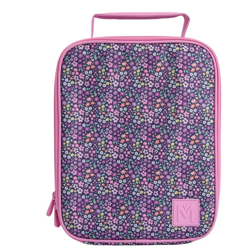 MontiiCo Large Insulated Lunch Bag - Meadow