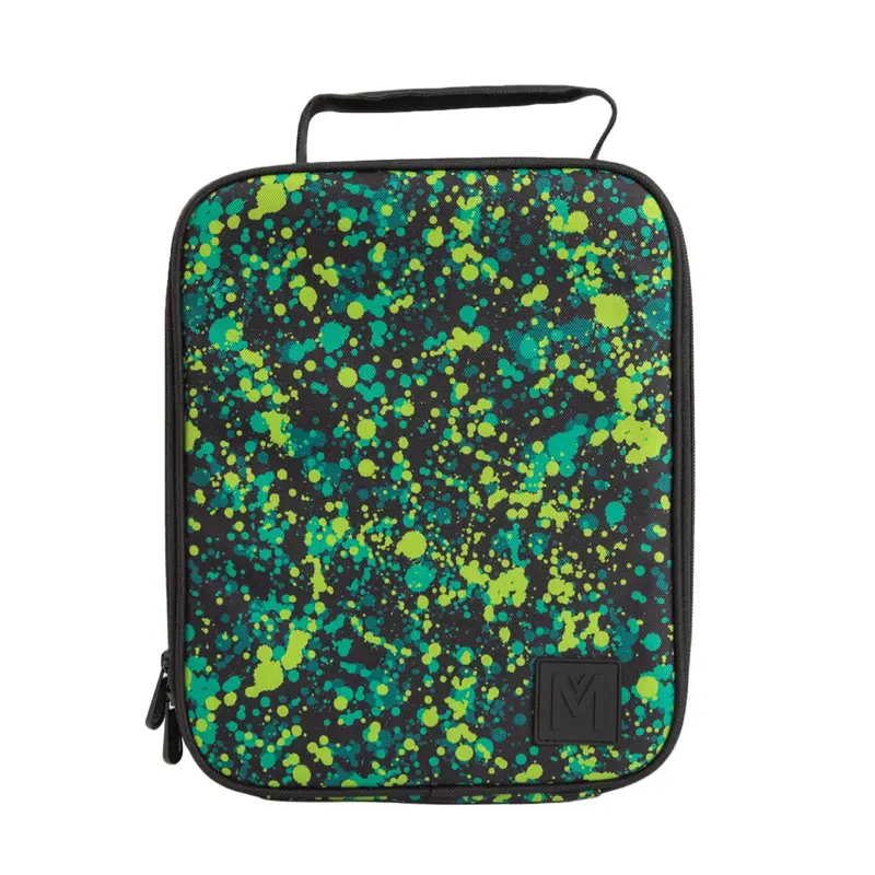 MontiiCo Large Insulated Lunch Bag - Splat