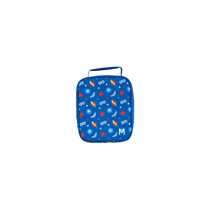 MontiiCo Large Insulated Lunch Bag - Super Hero