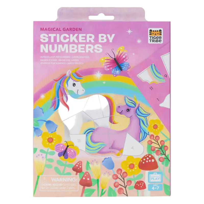 Sticker By Numbers - Magical Garden