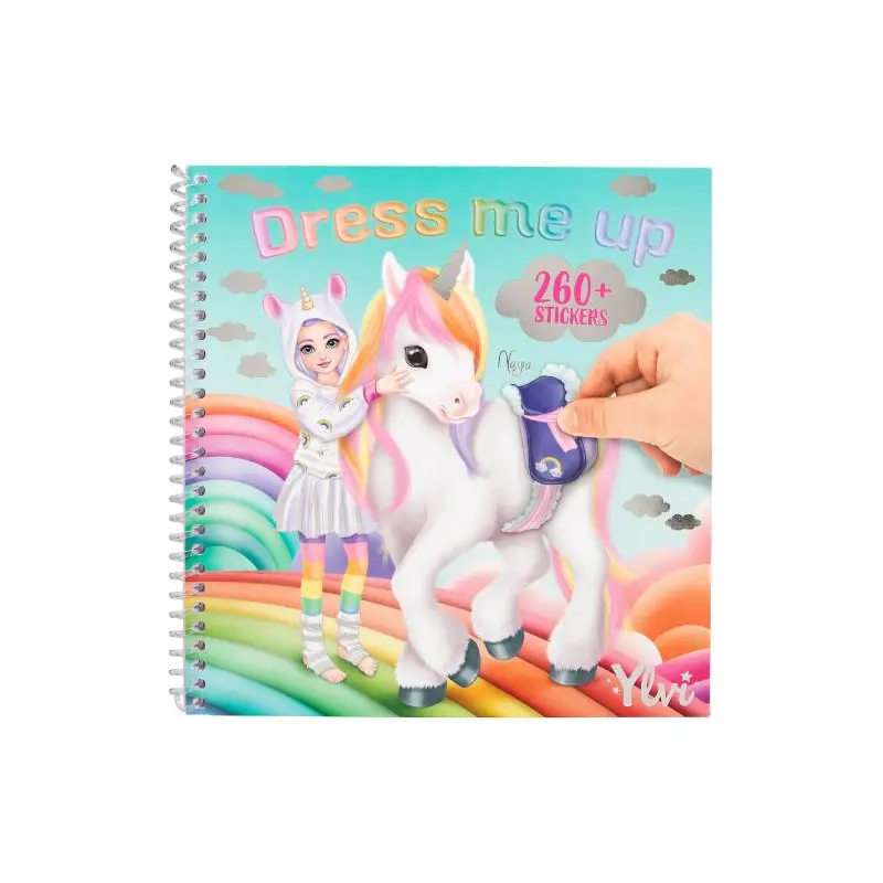 Yliv Dress Me Up Sticker Book