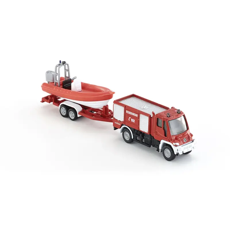 1636 Mercedes Benz Fire Engine with Boat