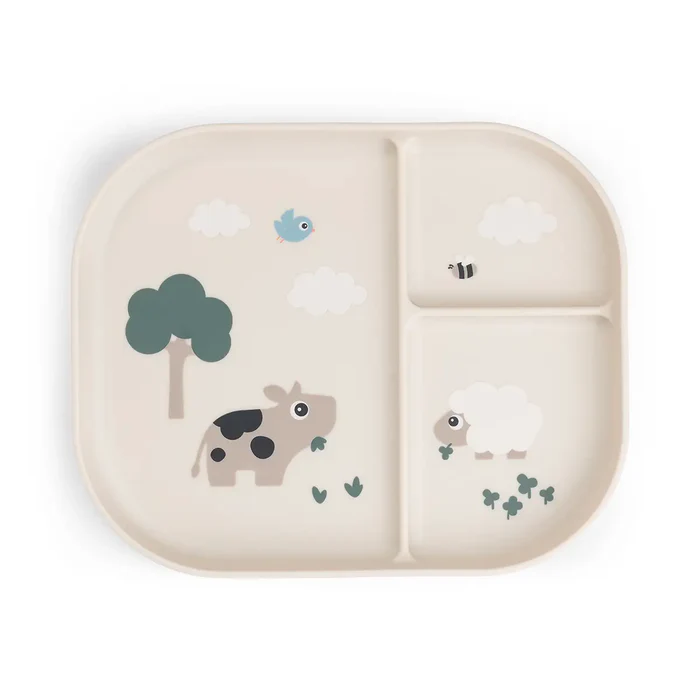 Foodie Farm Compartment Plate