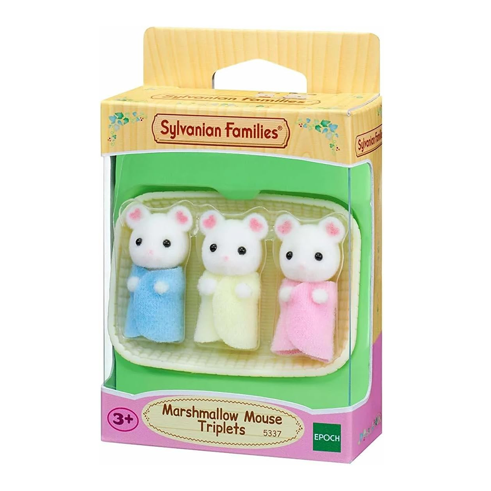 Marshmallow Mouse Triplets