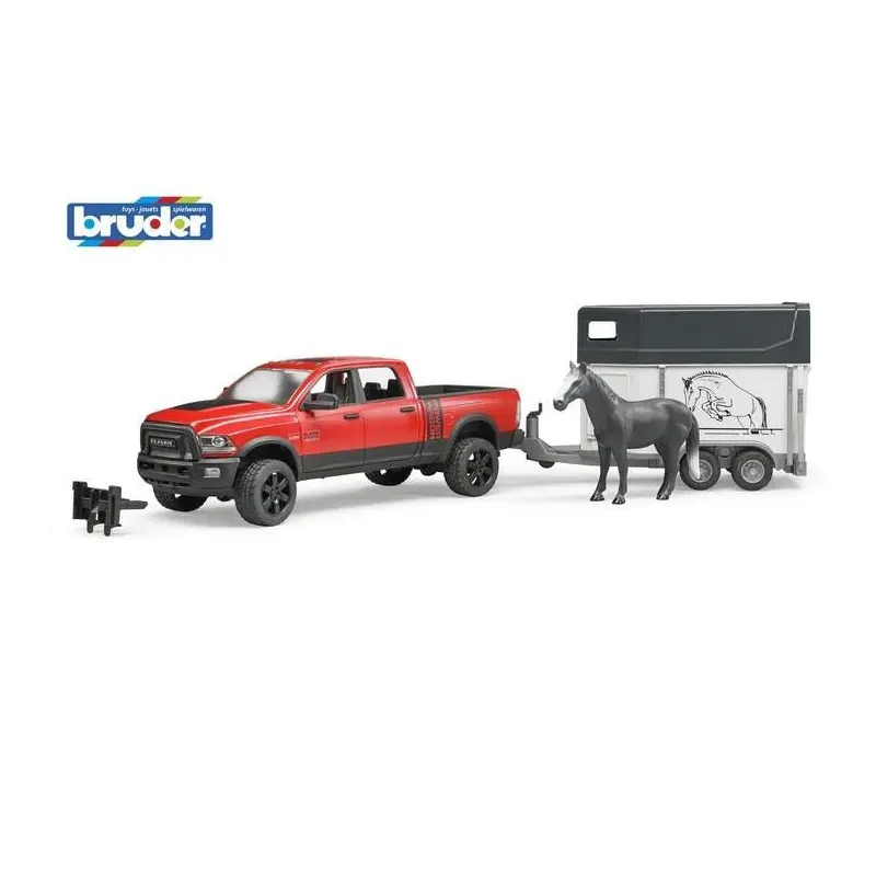 RAM 2500 Power Wagon with horse trailer and 1 horse