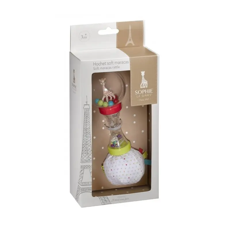 Sophie Giraffe Soft Maracas Rattle