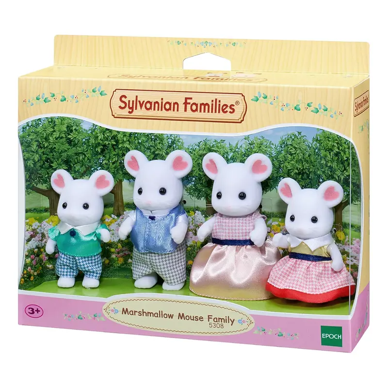 Marshmallow Mouse Family