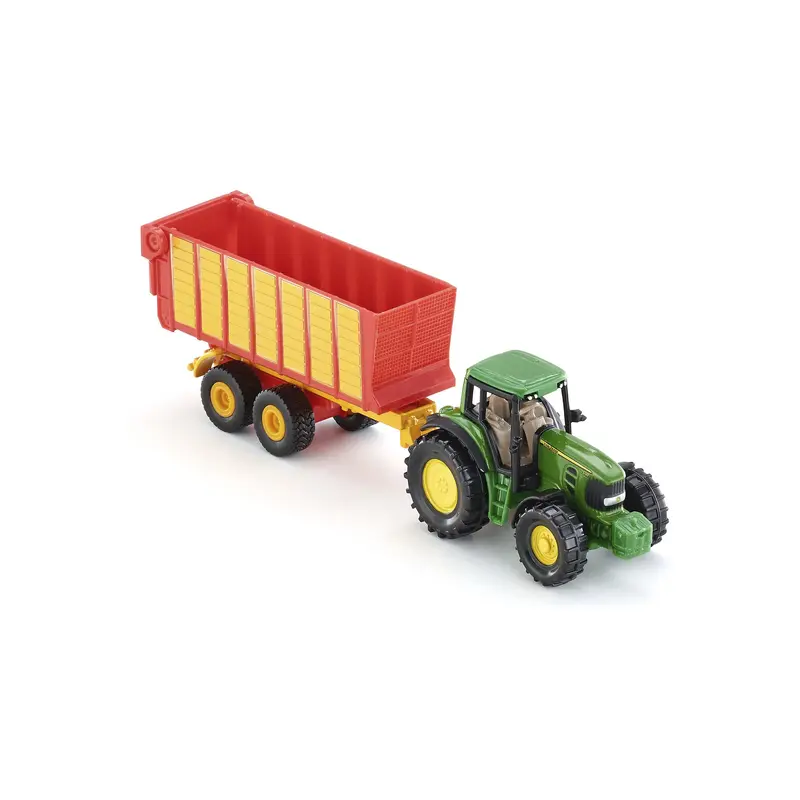 1650 John Deere with Silage Trailer