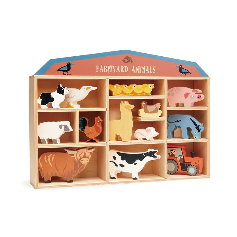 Farmyard Animals Display Set