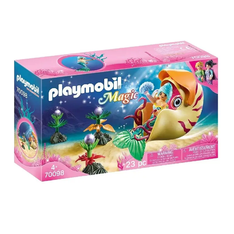 Magic - Mermaid with Sea Snail Gondola 70098