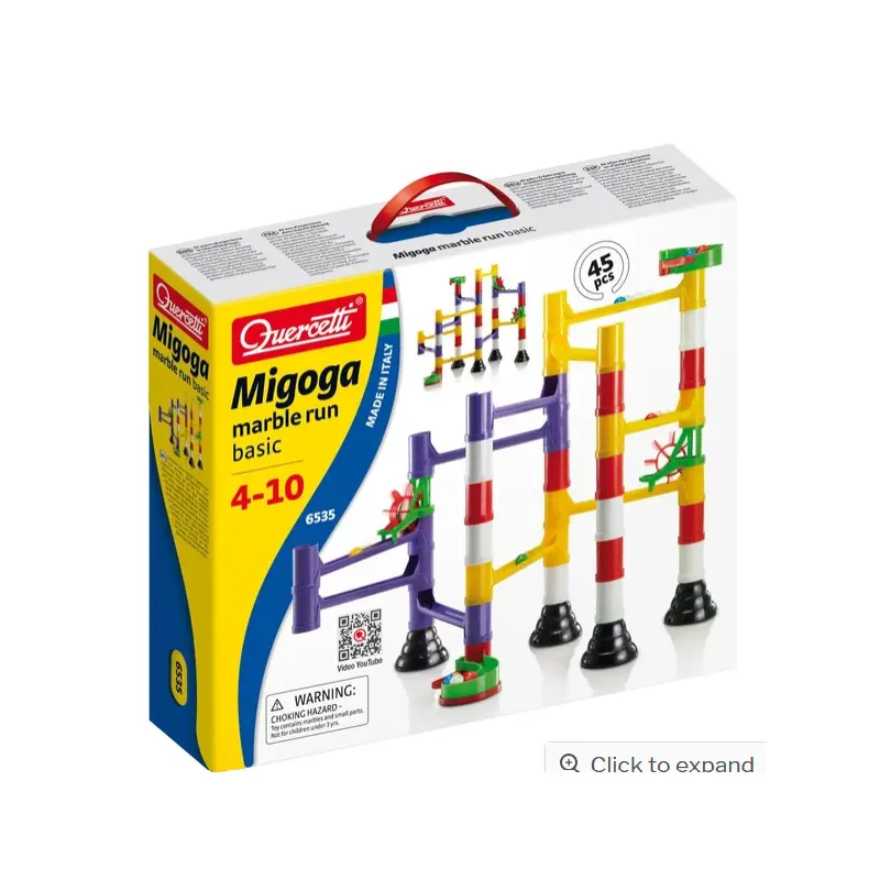 Migoga Marble Run Starter Set (45 pcs)