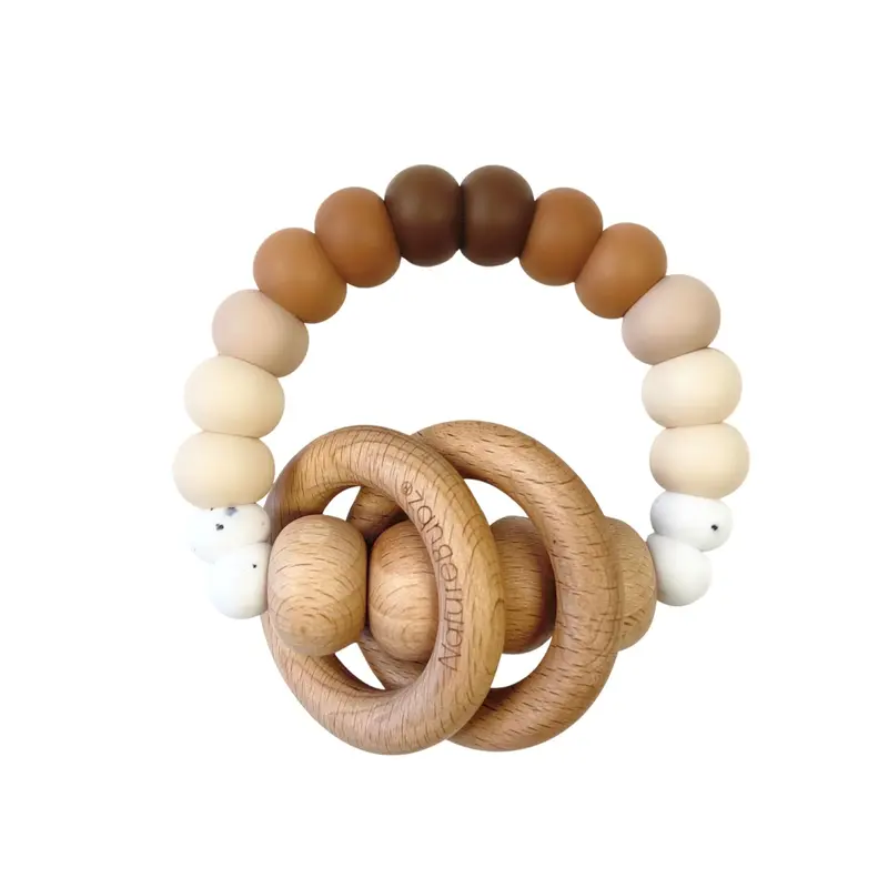 Rainbow Rattle Teething Toy