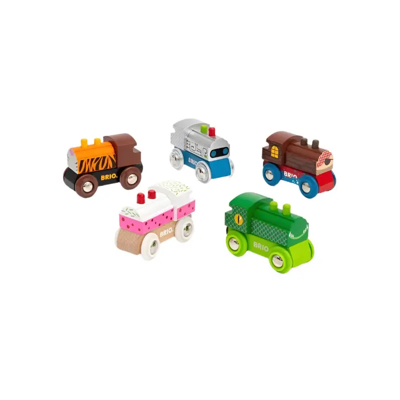 Themed Wooden Train - assorted