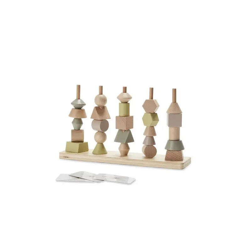 Wooden Educational Stacking Tower Set 26 pcs