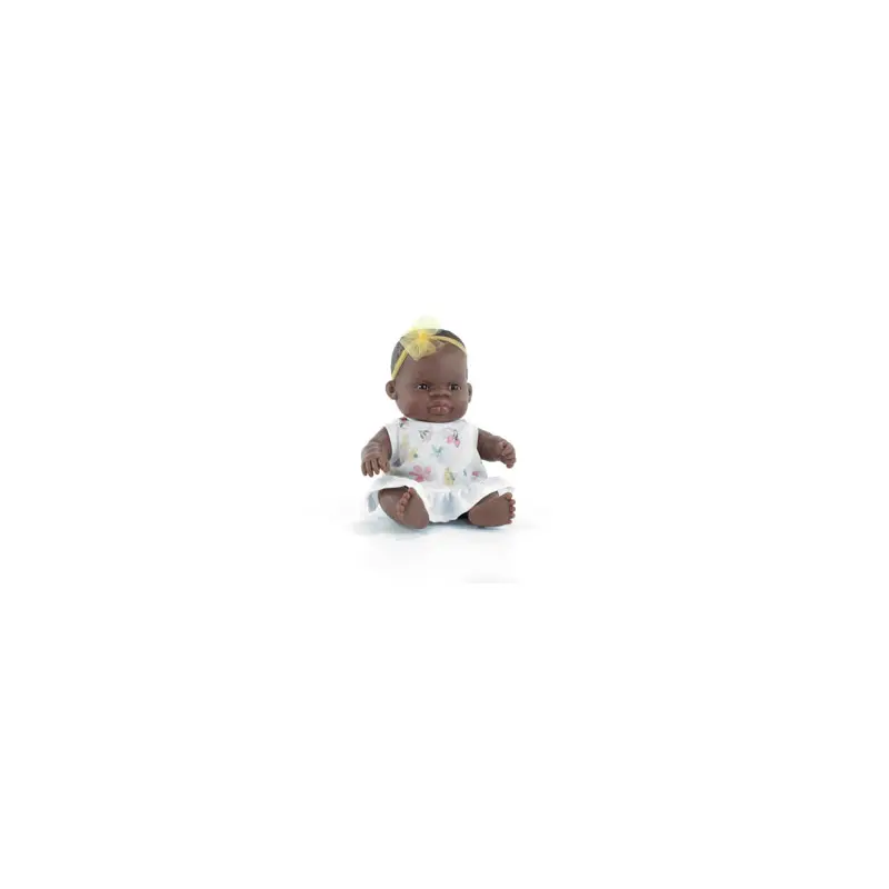 Miniland My Friends & Me - African Girl Baby Doll 21cm