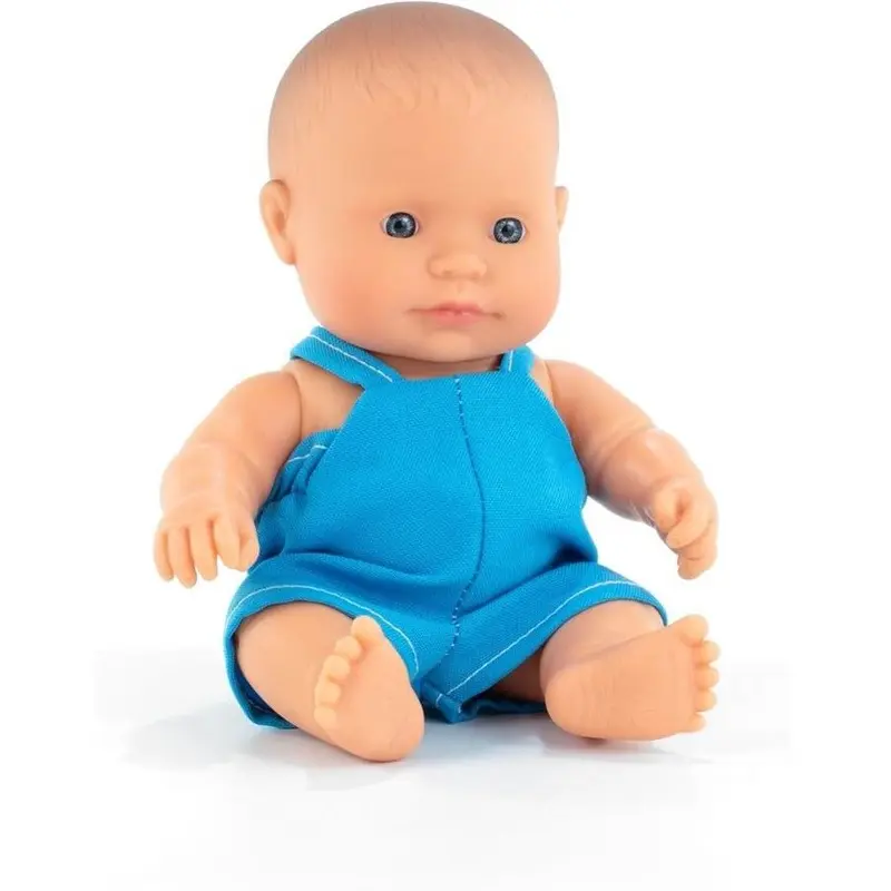 Miniland My Friends & Me - Caucasian Boy Baby Doll 21cm