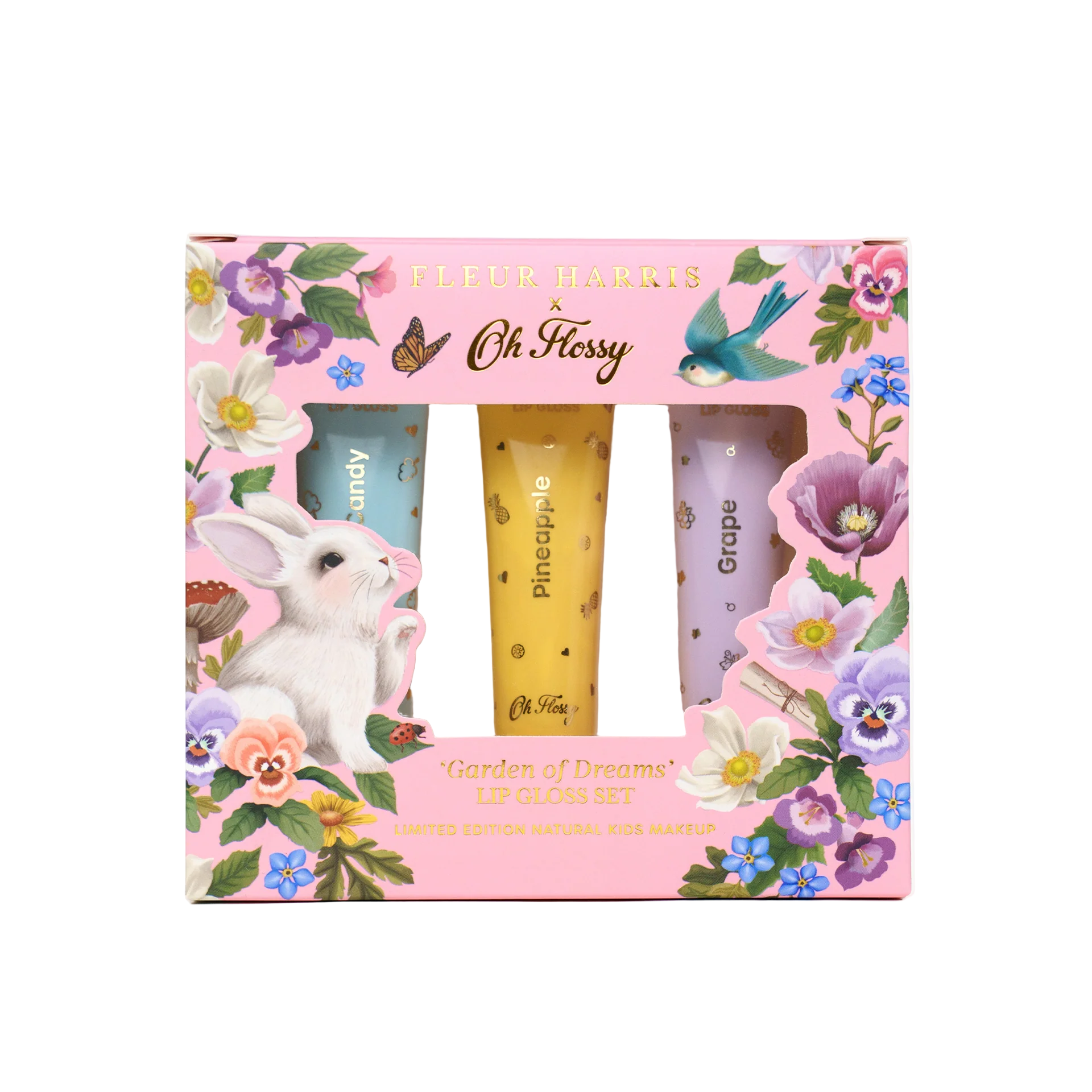 Oh Flossy X Fleur Harris - Garden of Dreams Lip Gloss Set