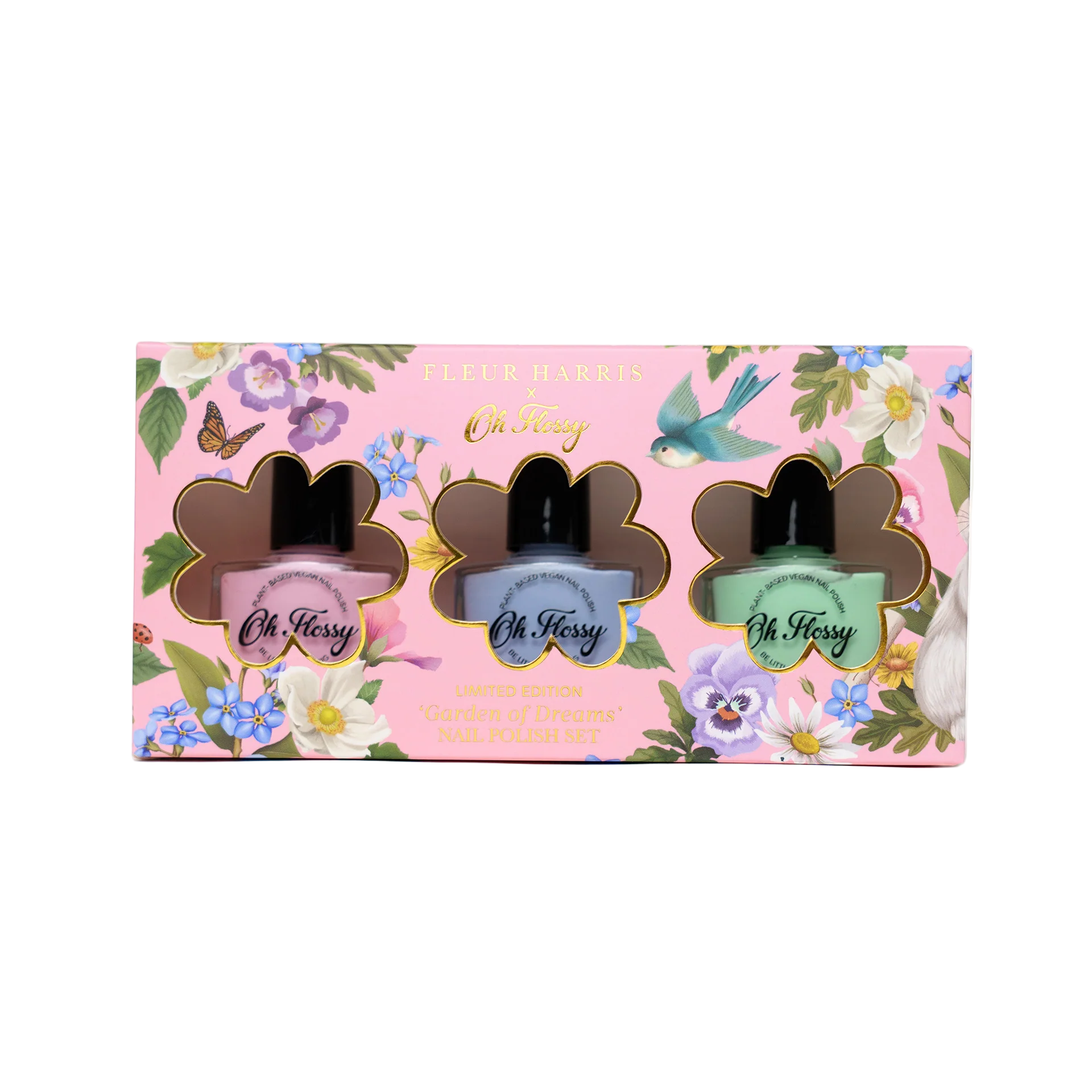 Oh Flossy X Fleur Harris - Garden of Dreams Nail Polish Set