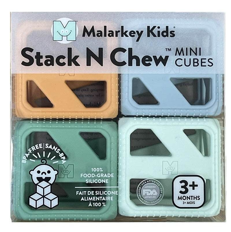 Stack 'N Chew Mini Cubes Earth