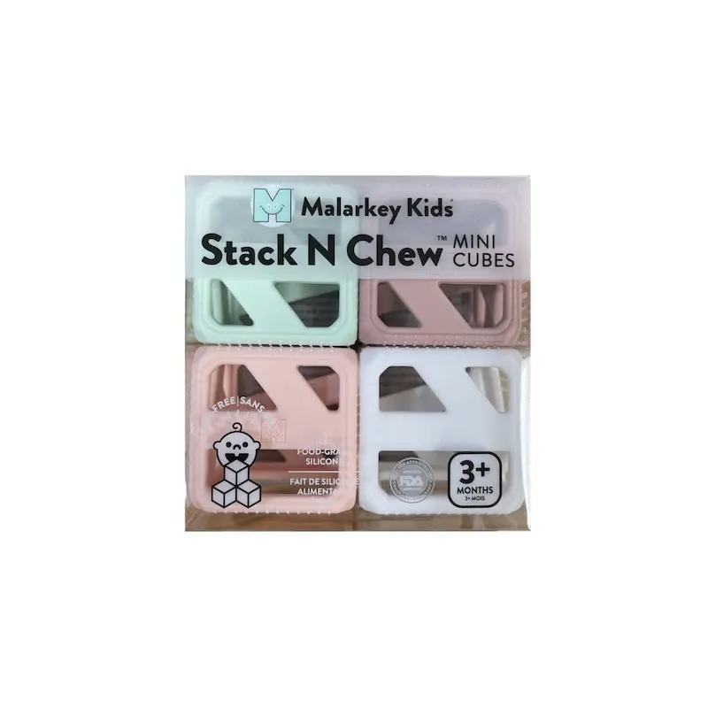 Stack 'N Chew Mini Cubes Pastel