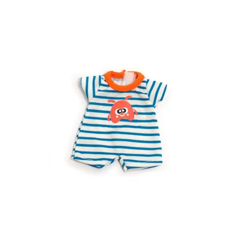 Dolls Clothes - Light Stripey Pyjamas (21 cm Doll)