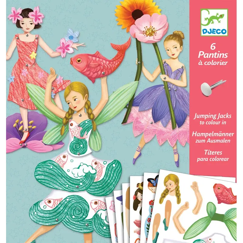 Fairies Paper Puppets