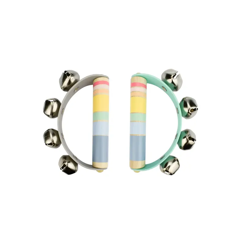 Rainbow Handbell Cluster