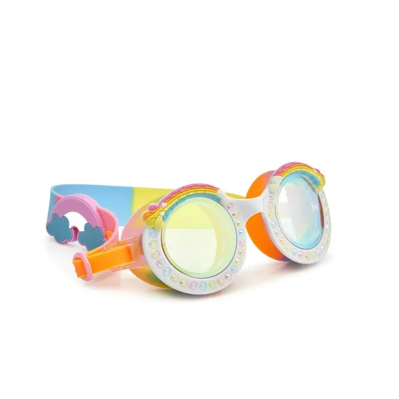 Swim Goggles - Good Vibes Rainbow