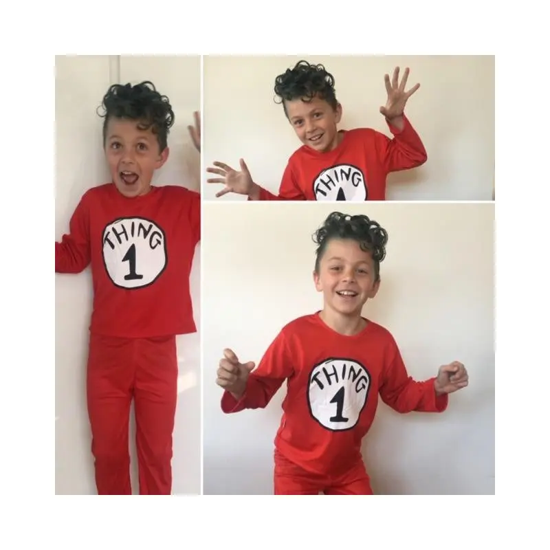 Costume - Thing 1 (pants & top)