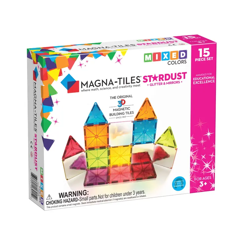 Magna-Tiles Stardust 15 pc set