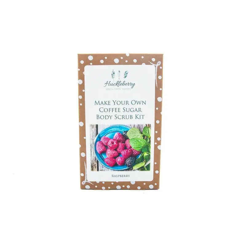 Make Your Own Coffee Sugar Body Scrub Kit