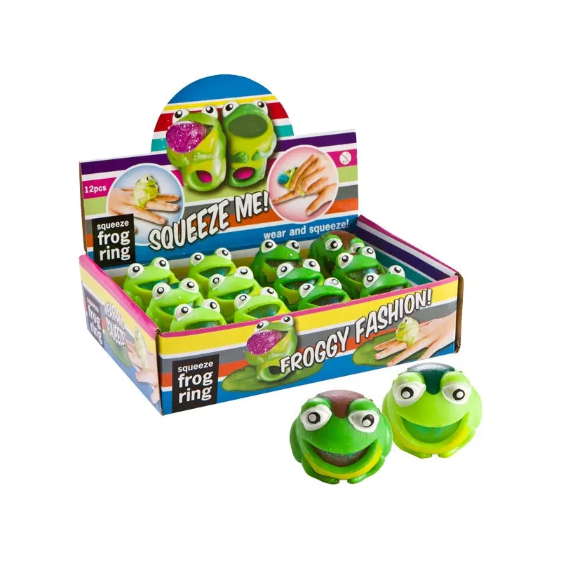 Squeeze Frog Ring