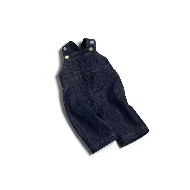 18" Dolls clothes - Denim overalls