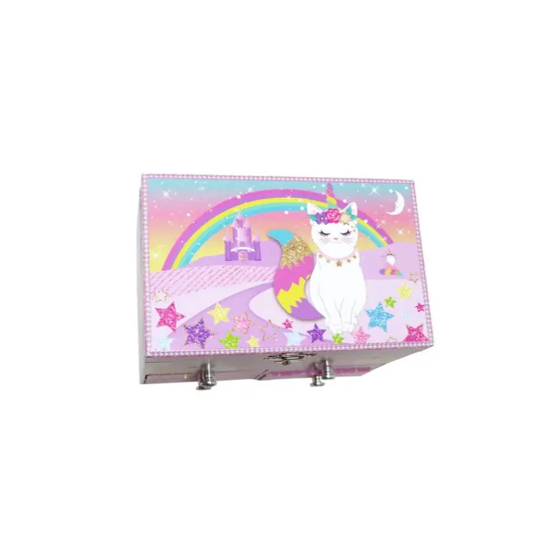 Caticorn Dreams Medium Jewellery Box