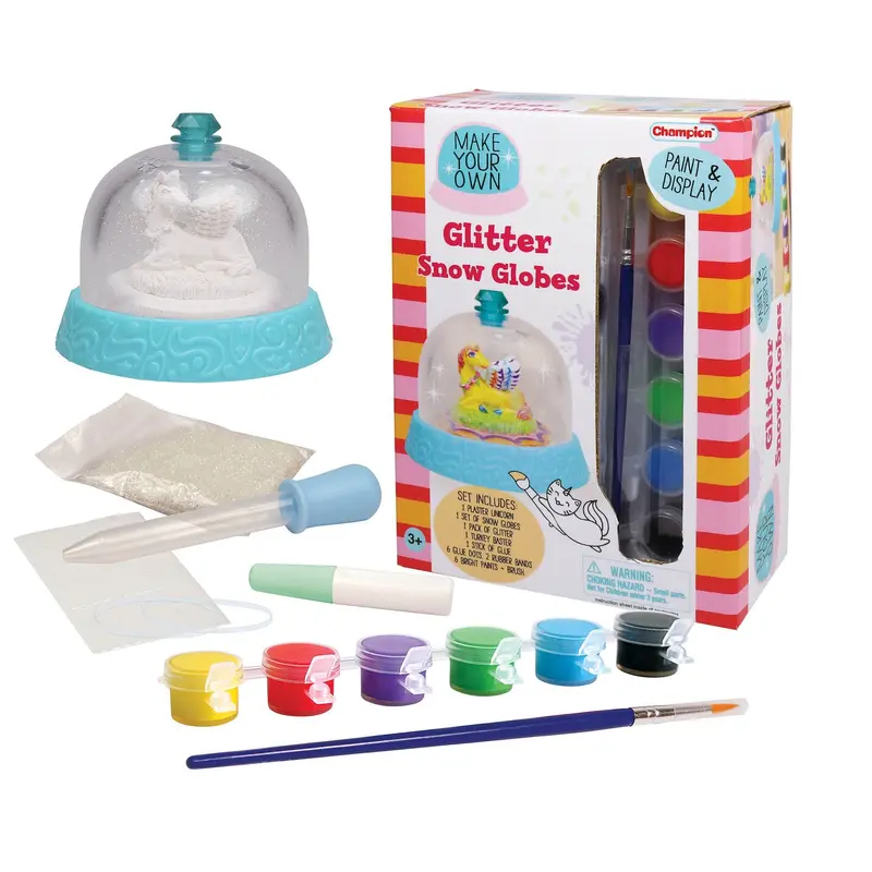 Make Your Own Glitter Snow Globe