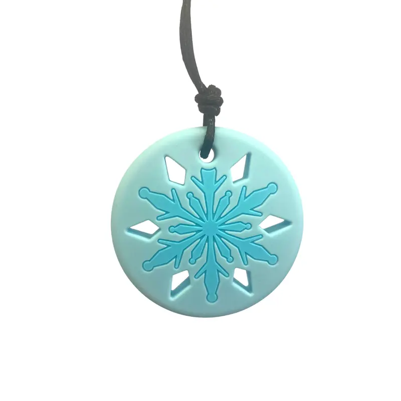 Silicone Pendant - Snowflake Daylight