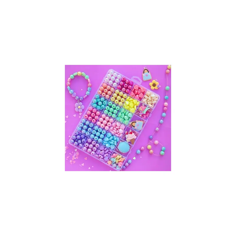 The Pastel Pallette Large Bead Jewellery Making Kit