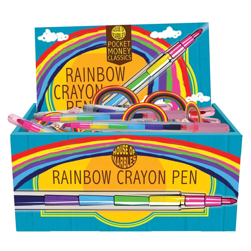 Rainbow Crayon Pen