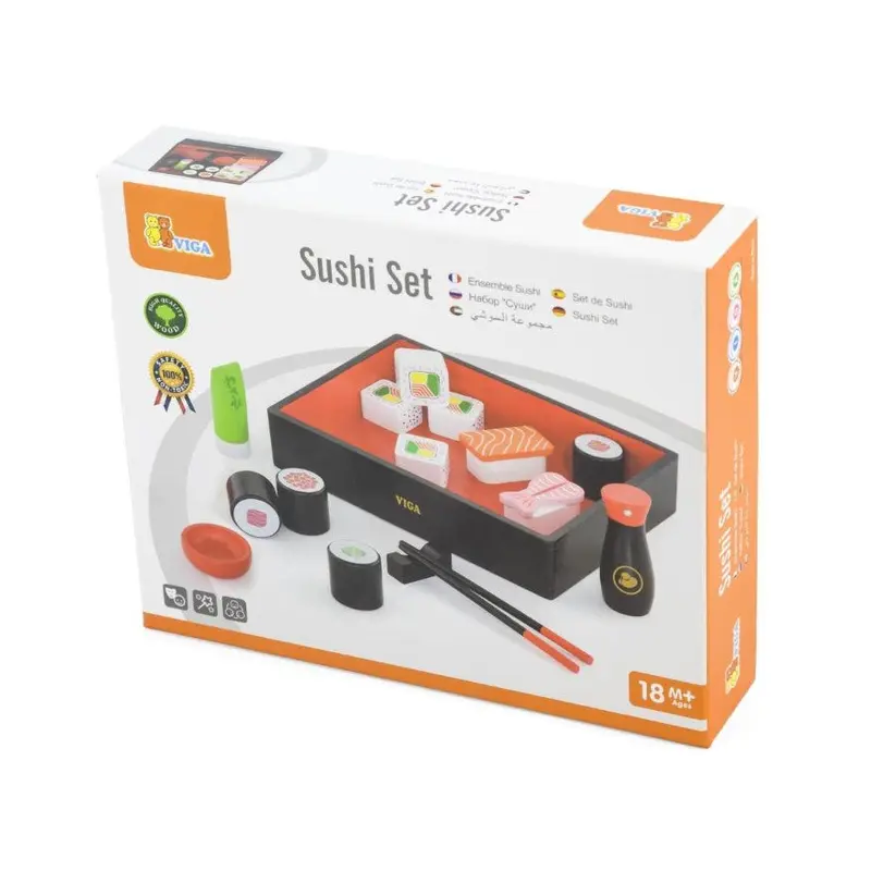 Wooden Sushi Set
