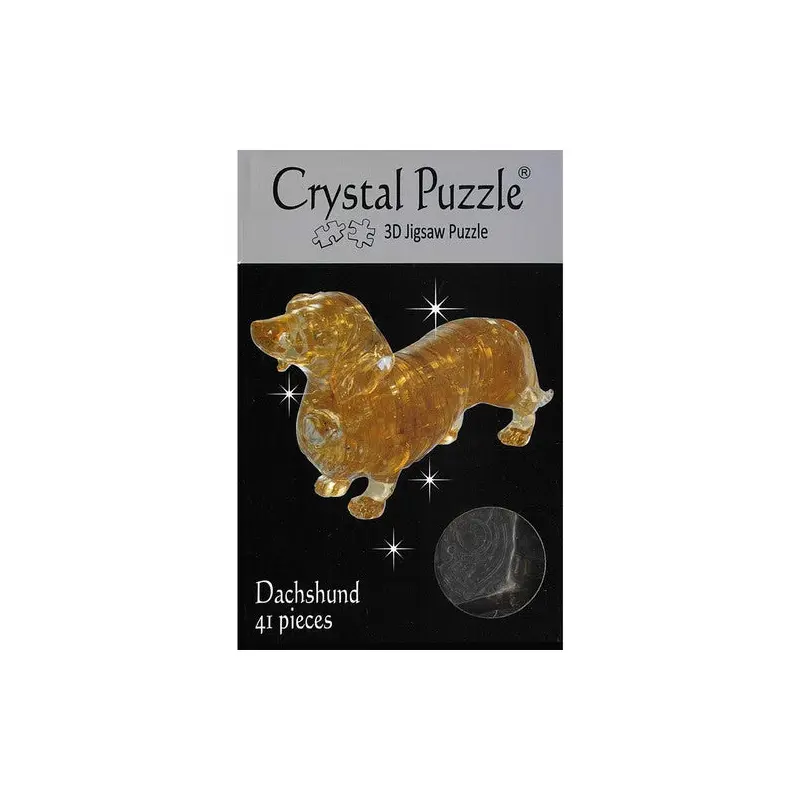 41 pc Crystal Puzzle - Dachshund