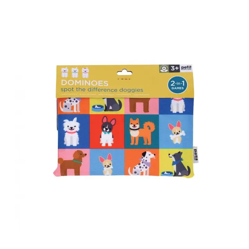 Dominoes Spot the Difference Doggies