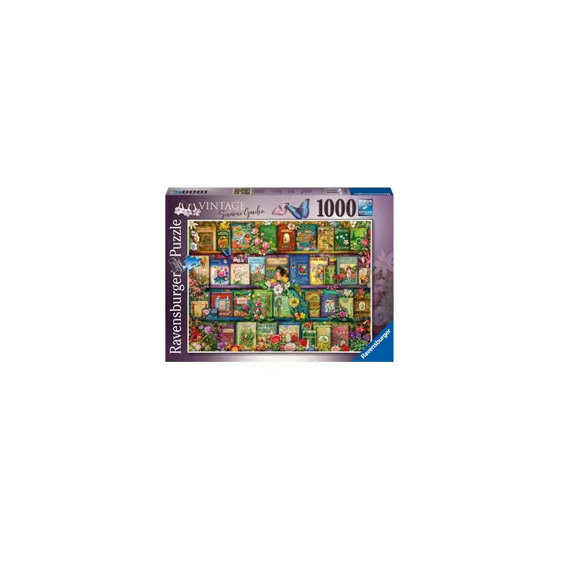 1000 pc Puzzle - Vintage Summer Garden