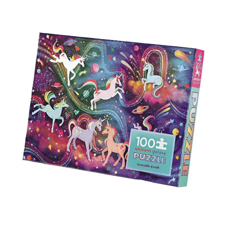 100pc Holographic Puzzle - Unicorn Galaxy