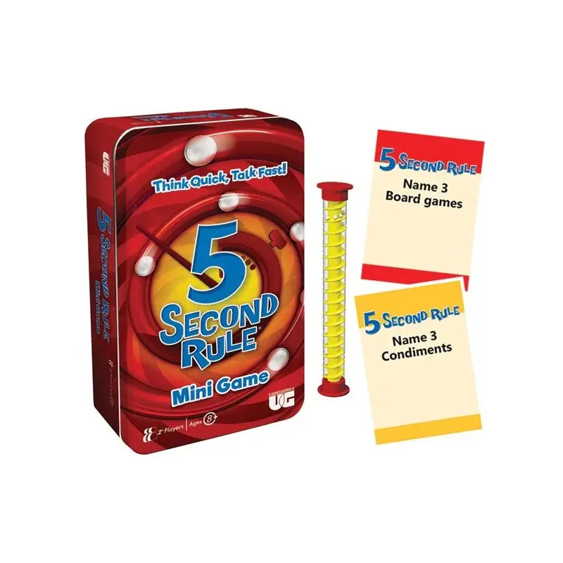 5 Second Rule - Mini Game Tin