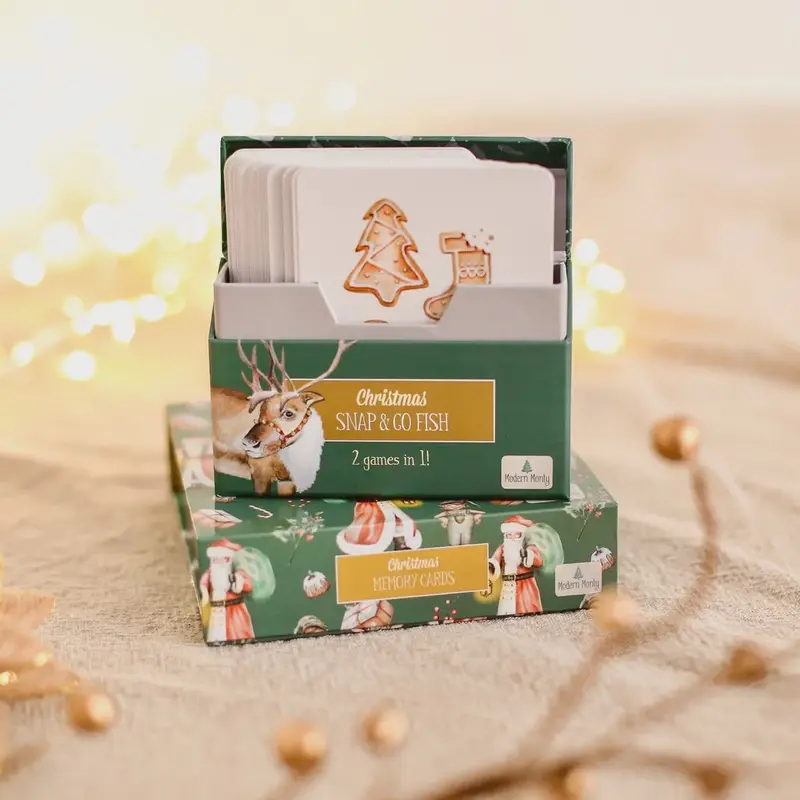 Christmas Snap and Go Fish (2 card games in 1)