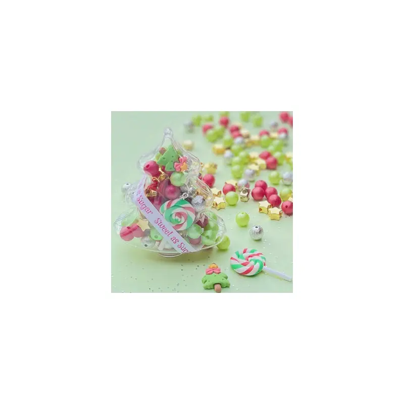 Christmas Tree DIY Kit Red and Green