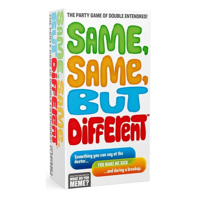 Same, Same, But Different